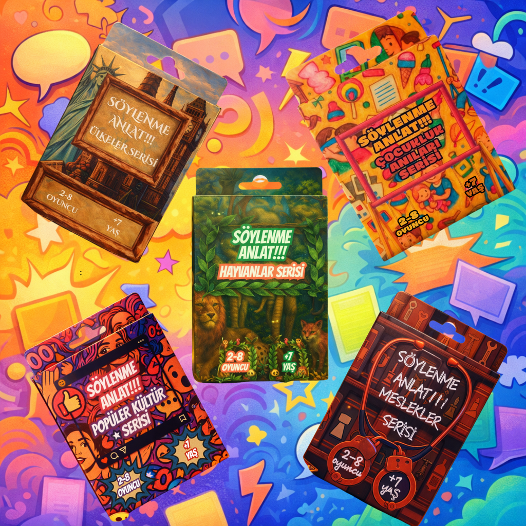 Söylenme Anlat!!! - 5’li set 🚚 KARGO BEDAVA